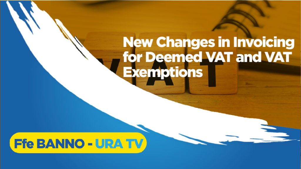 New Changes in Invoicing for Deemed VAT and VAT Exemptions