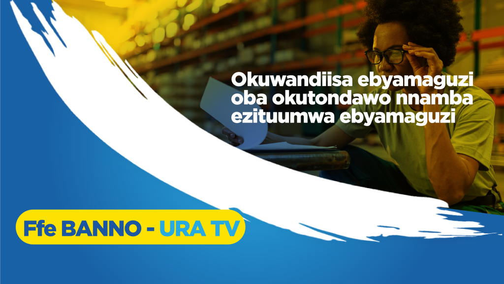 Okuwandiisa ebyamaguzi oba okutondawo nnamba ezituumwa ebyamaguzi