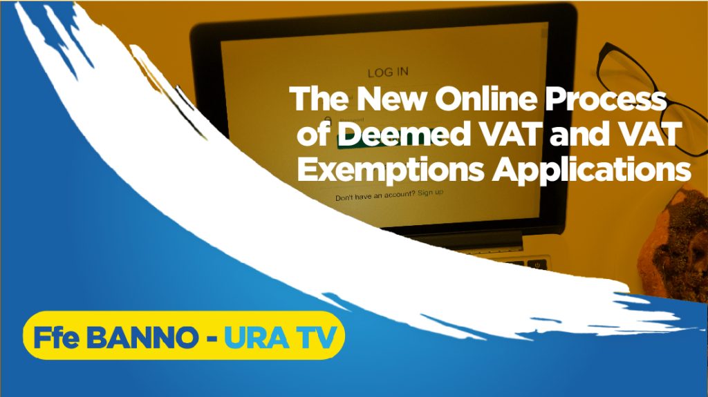 The New Online Process of Deemed VAT and VAT Exemptions Applications